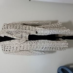BNWT Soft Surroundings Crocheted Cardigan size M